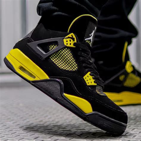 nike air schwarz gelb 4|Buy and Sell Jordan 4 Sneakers .